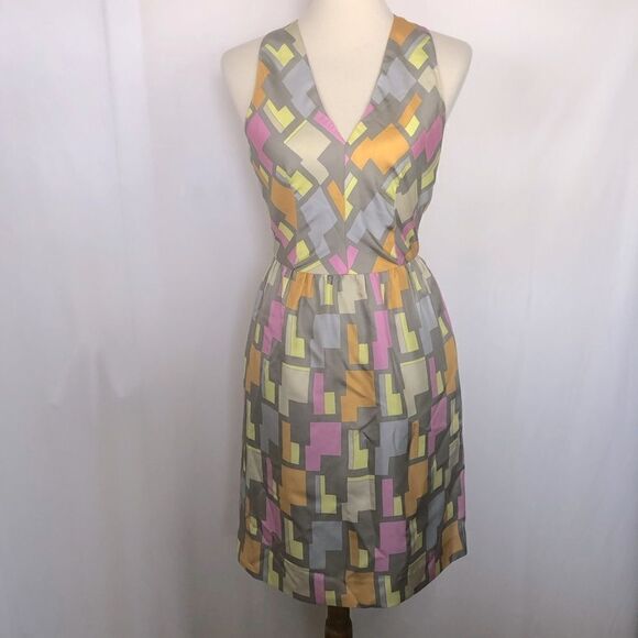 MILLY of NEW YORK CAMILLA HALTER DRESS 100… - Picture 3 of 14